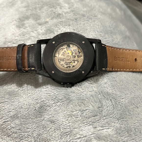 Breil self wind leather band watch:stolen - Picture 6 of 13
